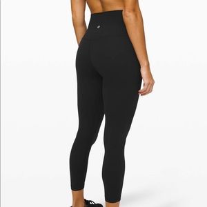 Black 25” Lululemon Aligns